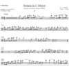 Sonata in C Major for Cello or Bass and Guitar - Image 6